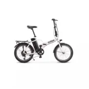 Bicicleta eléctrica Nilox J1 PRO en color blanca