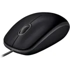 Ratón USB Silencioso Logitech B110 con Nano-Receptor 2.4 GHz