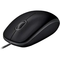 Ratón USB Silencioso Logitech B110 con Nano-Receptor 2.4 GHz