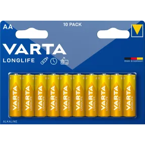 Pila AA Mignon LR06 Varta Longlife Power, 10 unidades
