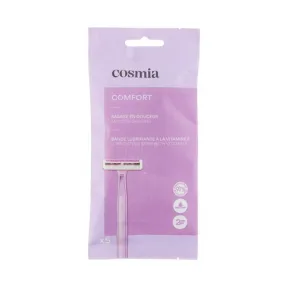 Cuchillas desechables Comfort 2 hojas para todo tipo de piel 5 uds.