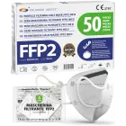 Mascarillas FFP2 NR D Blancas Certificadas CE - 50 Unidades