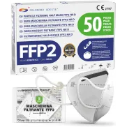 Mascarillas FFP2 NR D Blancas Certificadas CE - 50 Unidades