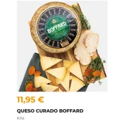 Queso Curado Artesano Boffard a 11,95€ por Kilo