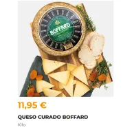 Queso Curado Artesano Boffard a 11,95€ por Kilo