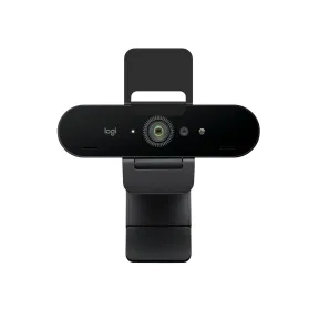 Webcam 4K Logitech Brio con Windows Hello y Corrección de Luz