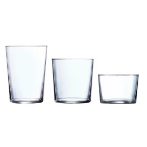 Juego de 18 Vasos Luminarc Gorbea, Surtido Transparentes