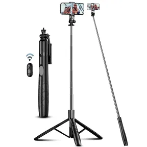 Tripode con Control Remoto y Palo Selfie para Móvil