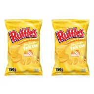 Ruffles Yorkeso, Patatas Fritas 150gr con Jamón y Queso