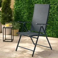 Silla Reclinable de Jardín – Plegable de Acero