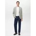 Camisa slim fit de algodón Americana Verner