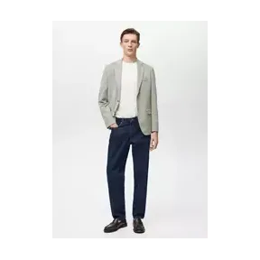 Camisa slim fit de algodón Americana Verner