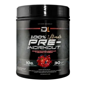 Pre Workout Energético | Fuerza y Resistencia 300 g Frutos del Bosque