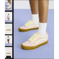 Zapatillas rosa claro Vans KNU SKOOL