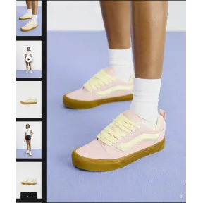 Zapatillas rosa claro Vans KNU SKOOL