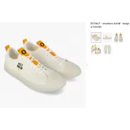 Sneakers beige y naranja Actalf de ECOALF
