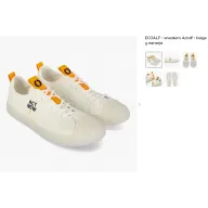 Sneakers beige y naranja Actalf de ECOALF