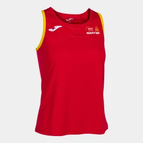 Camiseta mujer tirantes Real Federación Española de Tenis.