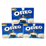Oreo Blanco: 3 X Galletas de Chocolate Rellenas - 246 g