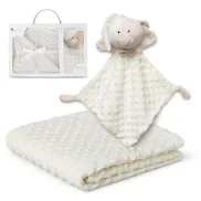 Manta y Doudou para Bebé Recien Nacido - Interbaby 80x110cm