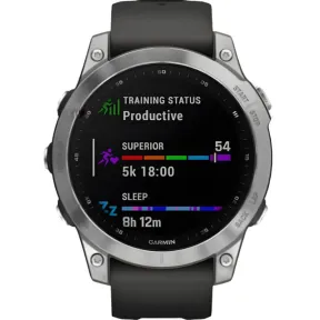 Reloj Inteligente Garmin Fénix 7 Gris Plata Renovado Premium