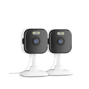 Cámara de Vigilancia WiFi Interior 2x2K con Visión Nocturna