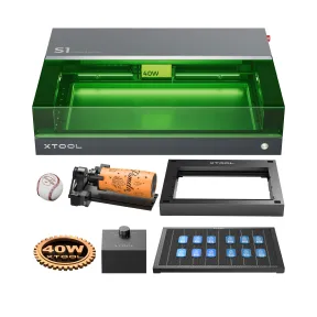 Grabador Láser xTool S1 40W con Sistema de Aire Inteligente