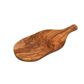 Tabla de Madera de Olivo para Cortar y Servir Aperitivos
