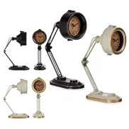 Reloj flexo de metal en 2 colores aleatorios.
