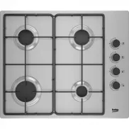 Gas Beko HIGG64103SX - Placa de cocina de acero inoxidable