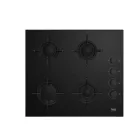 Encimera Beko 4F Cristalgas Negro HING64120SB