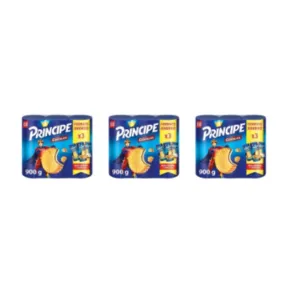 Galletas Sándwich de Chocolate Príncipe Original - Pack Ahorro 3x300g