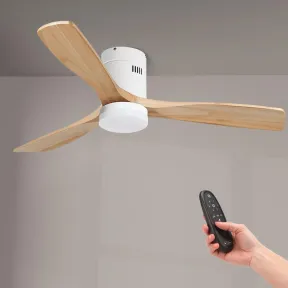 Ventilador de Techo 132 cm con Luz LED y Mando a Distancia