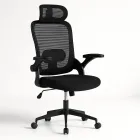 Silla Ergonómica de Oficina con Reposacabezas Ajustable