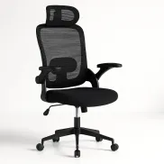Silla Ergonómica de Oficina con Reposacabezas Ajustable