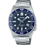 Reloj Casio MTD-135D-2AVDF Plateado con Pulsera