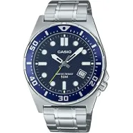 Reloj Casio MTD-135D-2AVDF Plateado con Pulsera