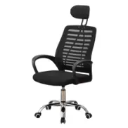 Silla Giratoria de Oficina con Soporte Lumbar