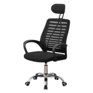 Silla Giratoria de Oficina con Soporte Lumbar