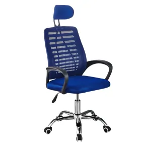 Silla Ergonómica de Oficina con Reposacabezas Ajustable