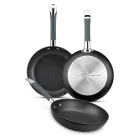 Sartenes BRA Master: set de 3 de aluminio forjado (20, 24, 28 cm)