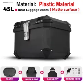 Maletero 45L para motocicleta - Envío desde España