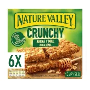 Barritas de Avena Integral y Miel Nature Valley 6x42g