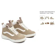 Zapatillas altas VANS Range EXP Hi VansGuard de cuero beige