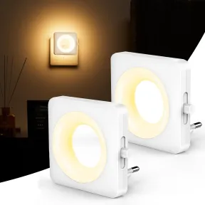 Luz Nocturna Infantil LED 2700K con Sensor Crepuscular
