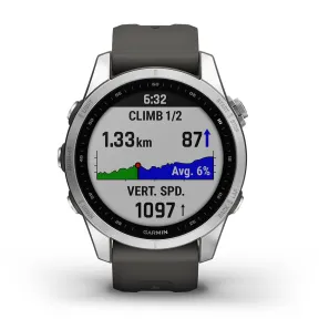 Smartwatch Garmin Fenix 7S en Gris Plata