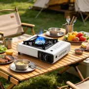 Estufa Portátil de Gas – Compacta para Cocina Exterior y Camping