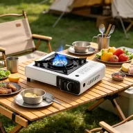 Estufa Portátil de Gas – Compacta para Cocina Exterior y Camping