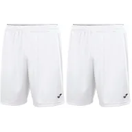 Pantalones Cortos Joma Nobel Hombre, Blanco, Tallas M y L