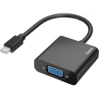Adaptador VGA a Mini DP Hama 00200333, Full-HD 1080p